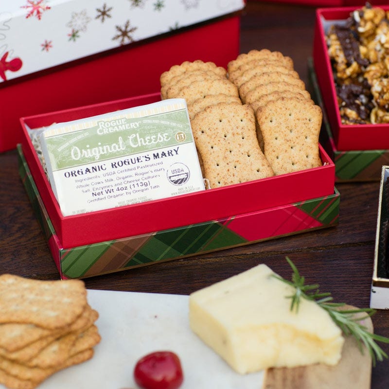 Cheese in Grand Holiday Gift Tower