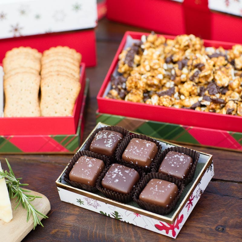 Truffles Chocolate in Grand Holiday Gift Tower