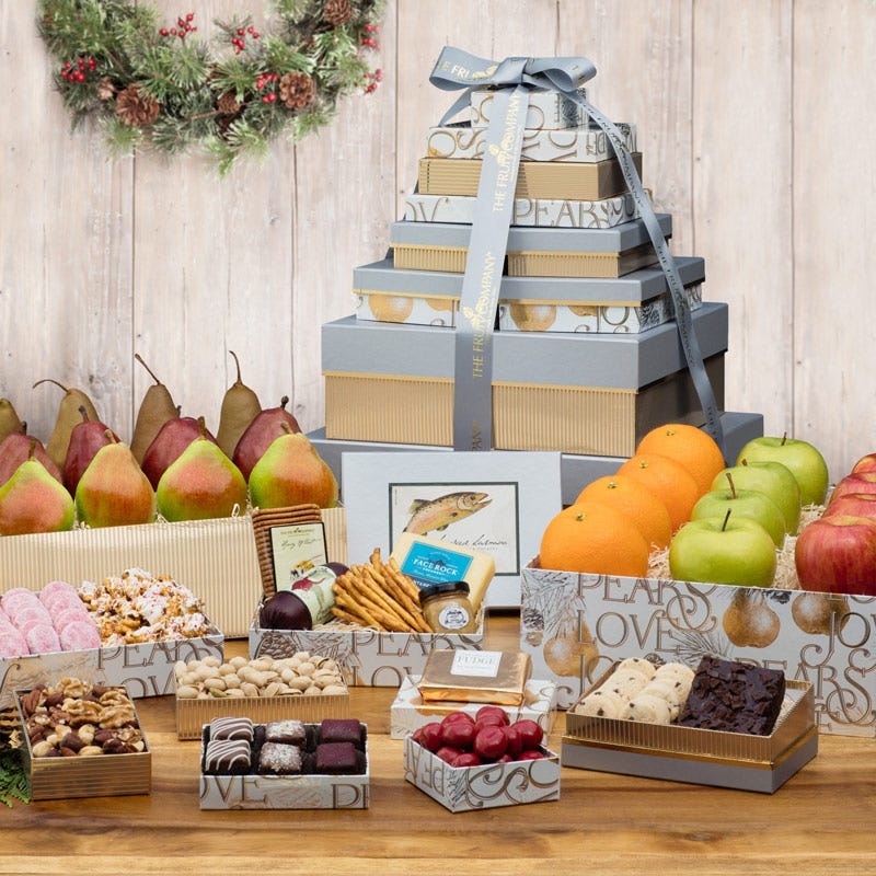 Holiday Mountain of Gifts Tower