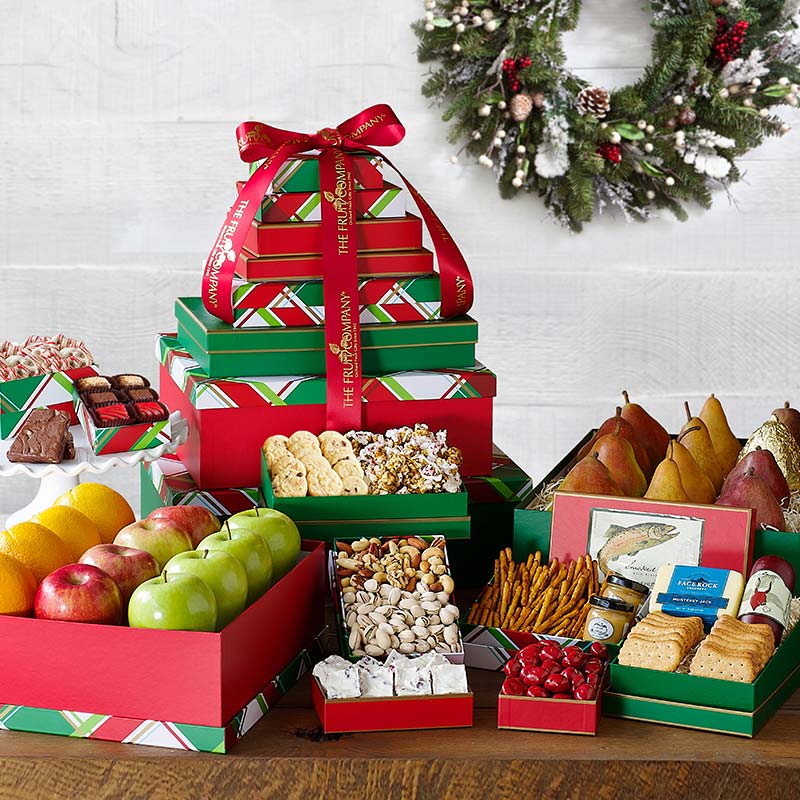 Holiday Mountain of Gifts Tower