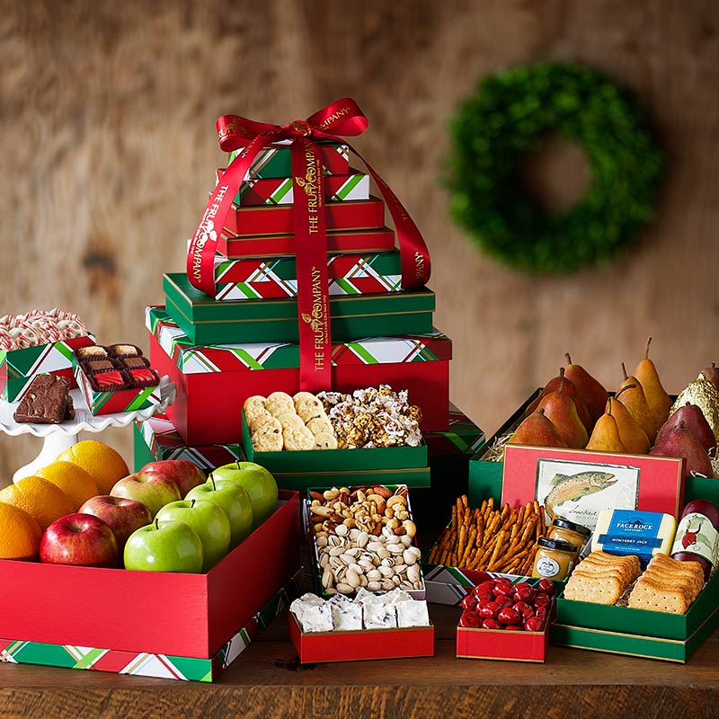 Holiday Mountain of Gifts Tower