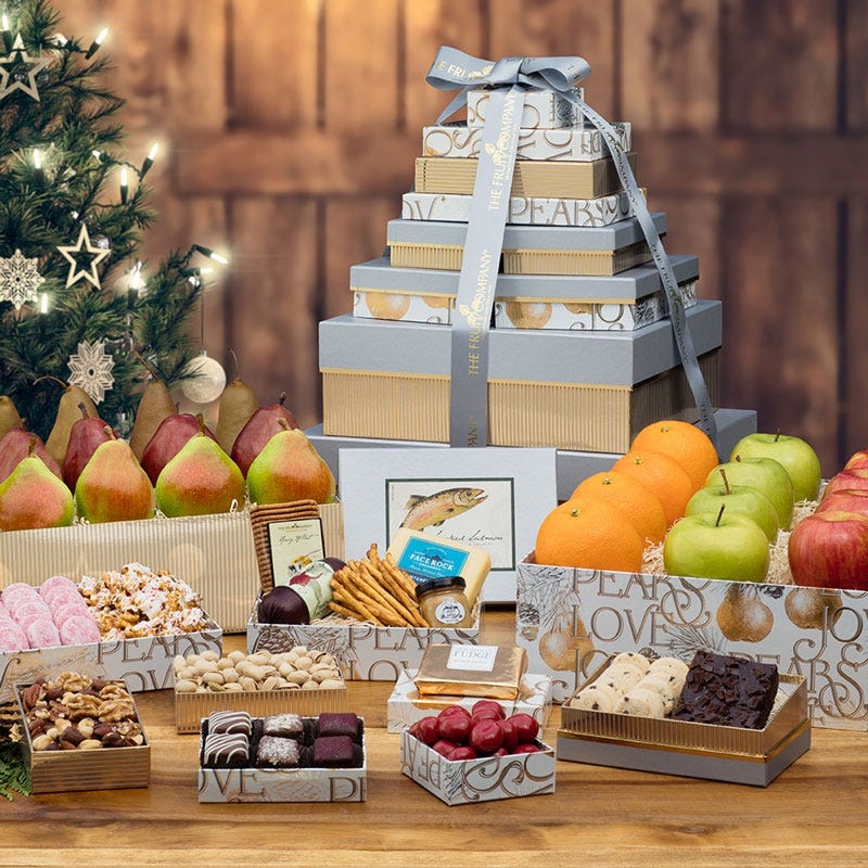 Holiday Mountain of Gifts Tower