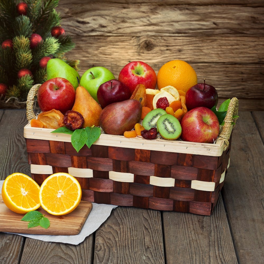 Holiday Simply Fruit Basket