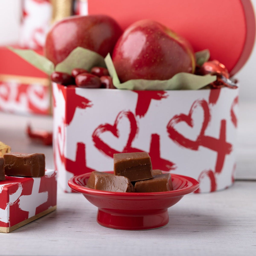  chocolate covered almonds and cherries and fudge