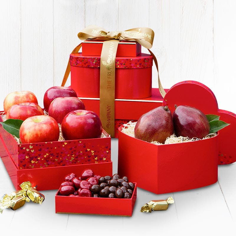 Fruit and Chocolate Gift Tower